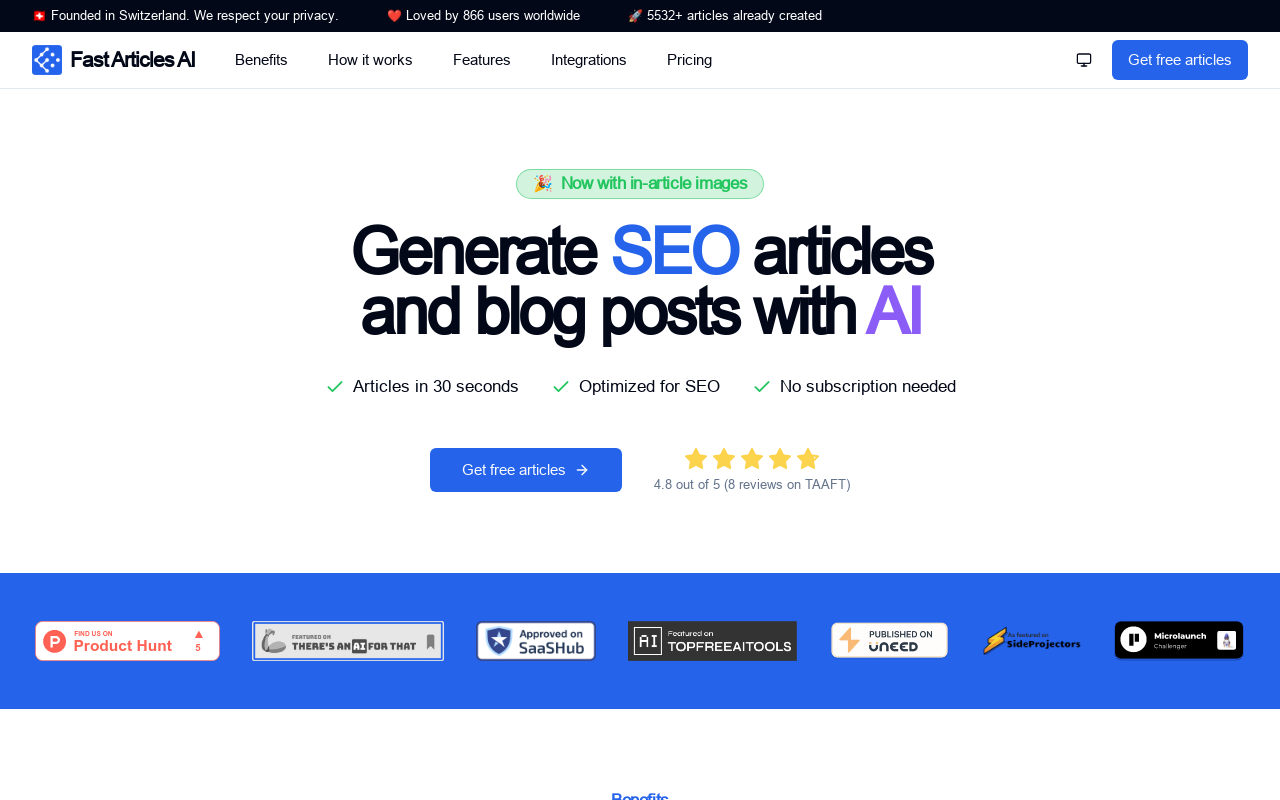 Fast Articles AI