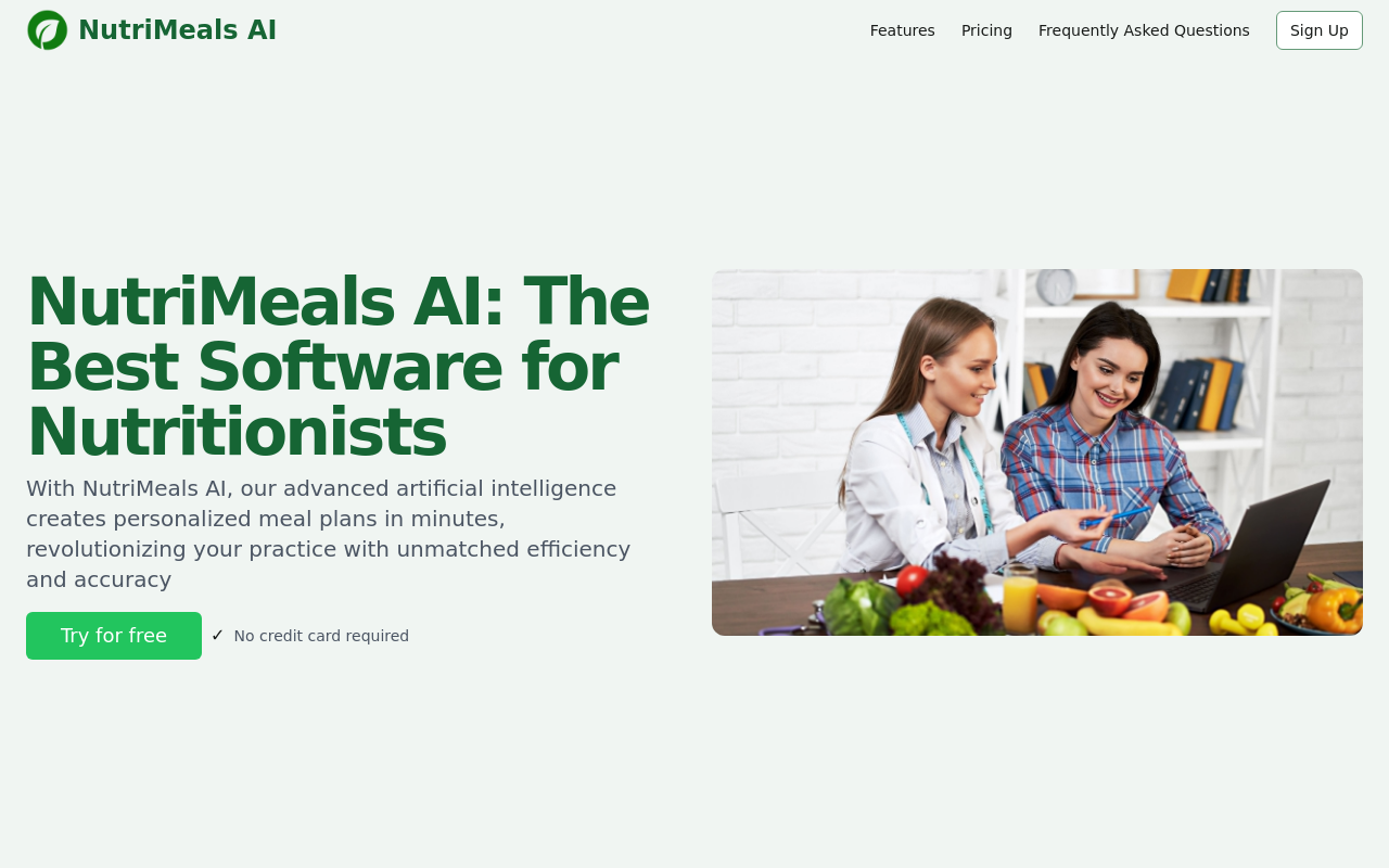NutriMeals AI