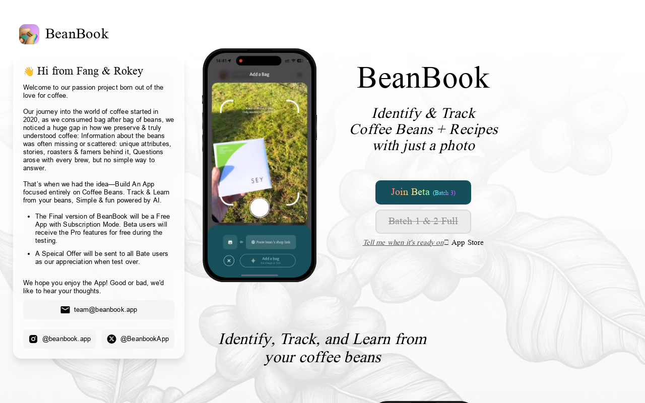 BeanBook