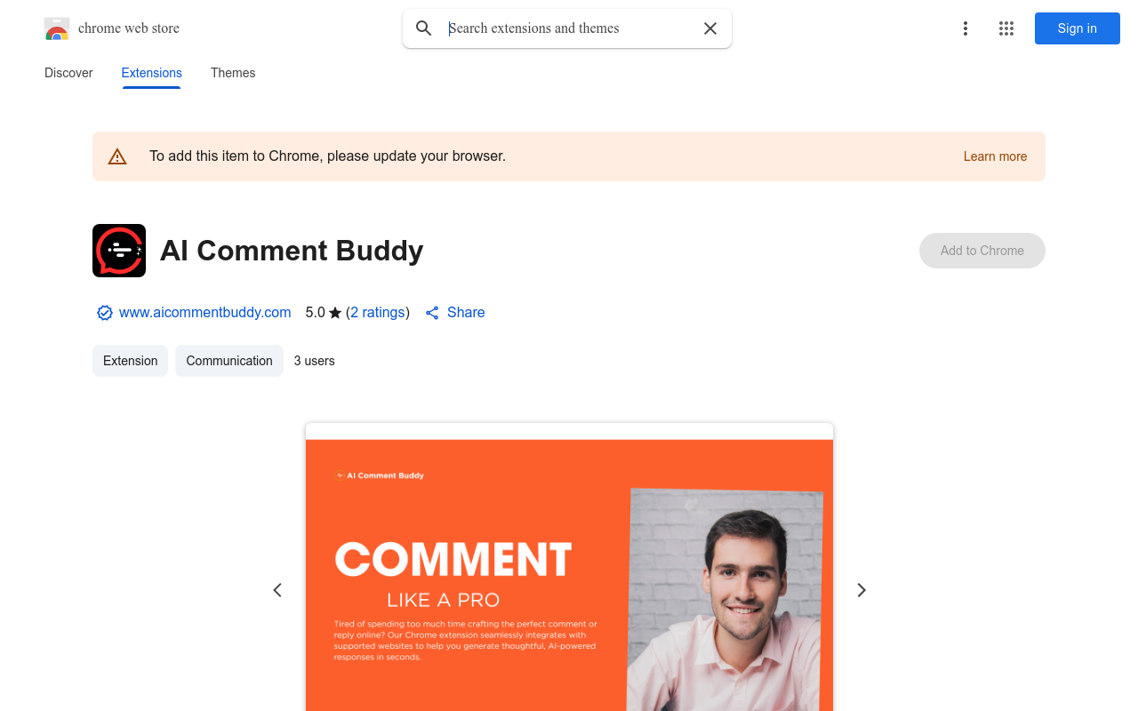 AI Comment Buddy