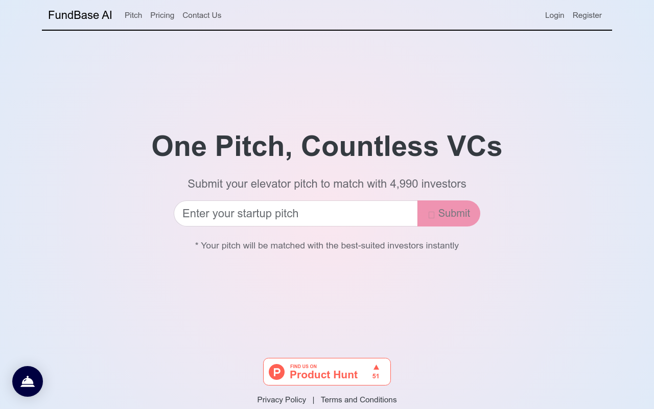 FundBase - Raise Funds but AI first