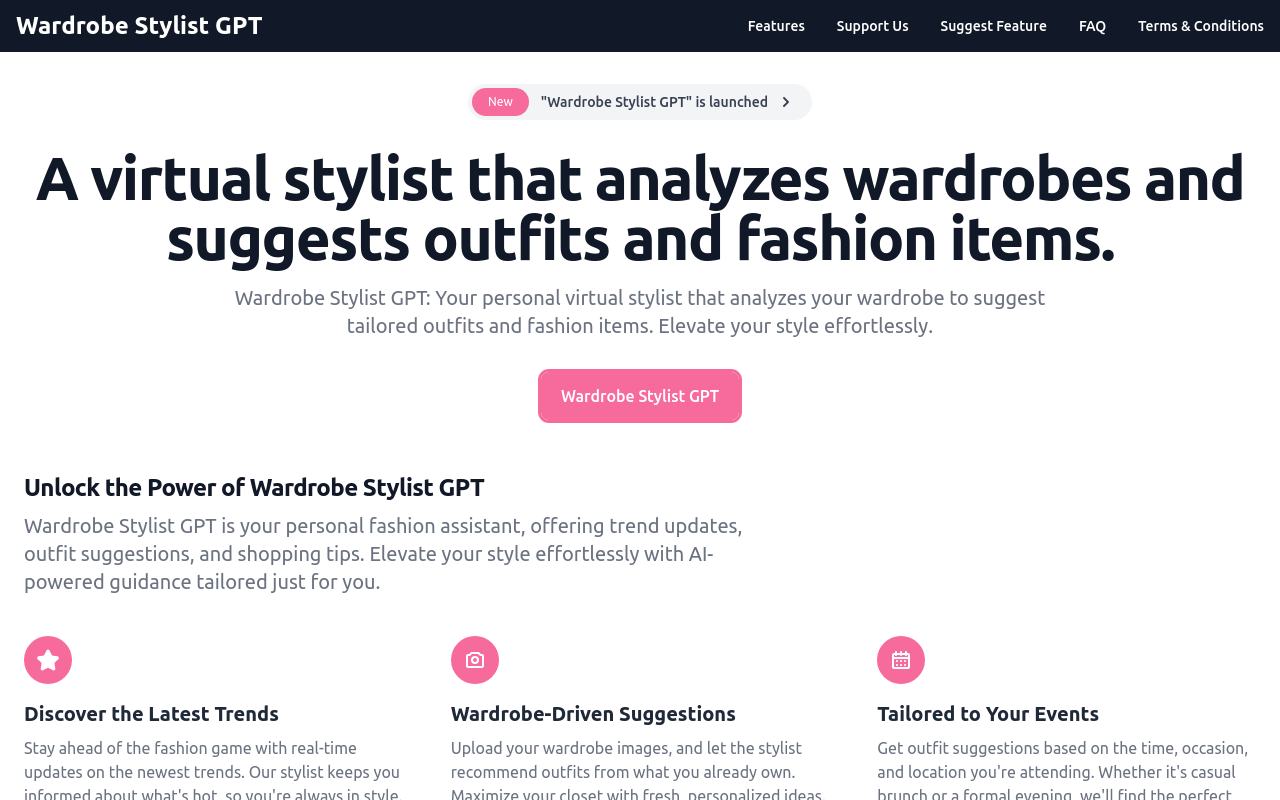 Wardrobe Stylist GPT