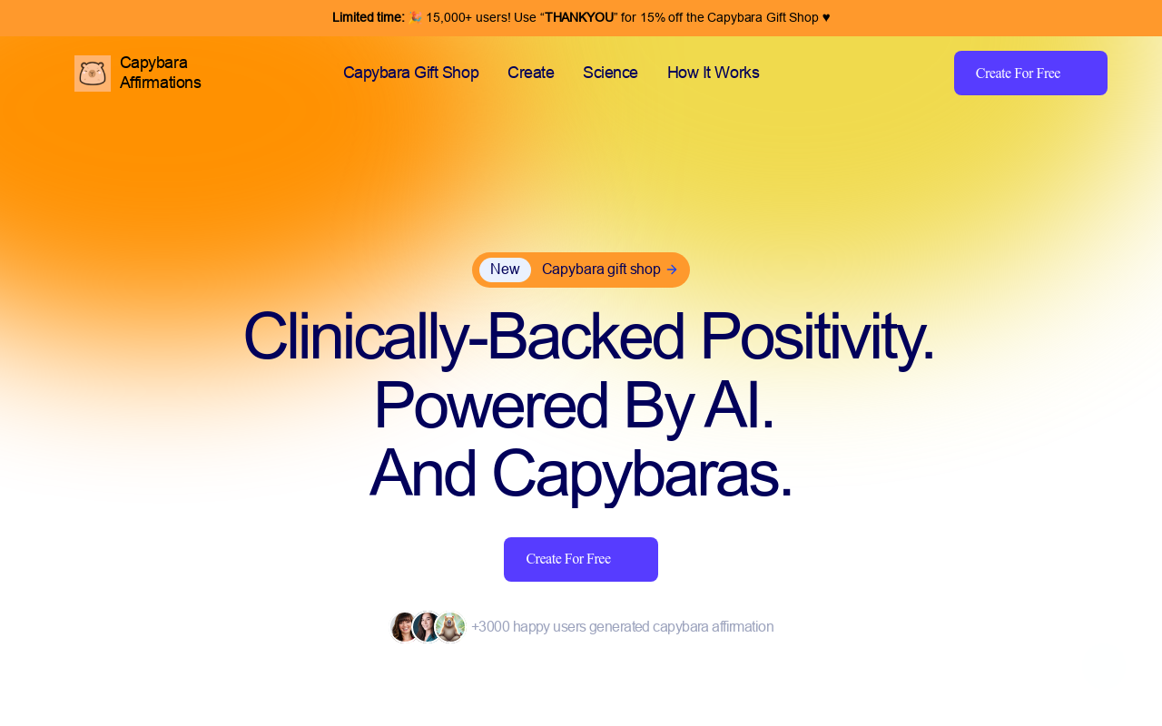 Capybara Affirmations