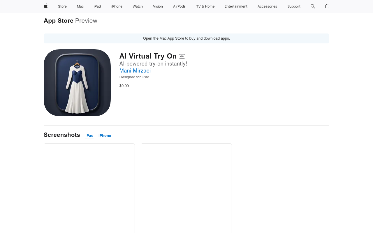 AI Virtual Try On