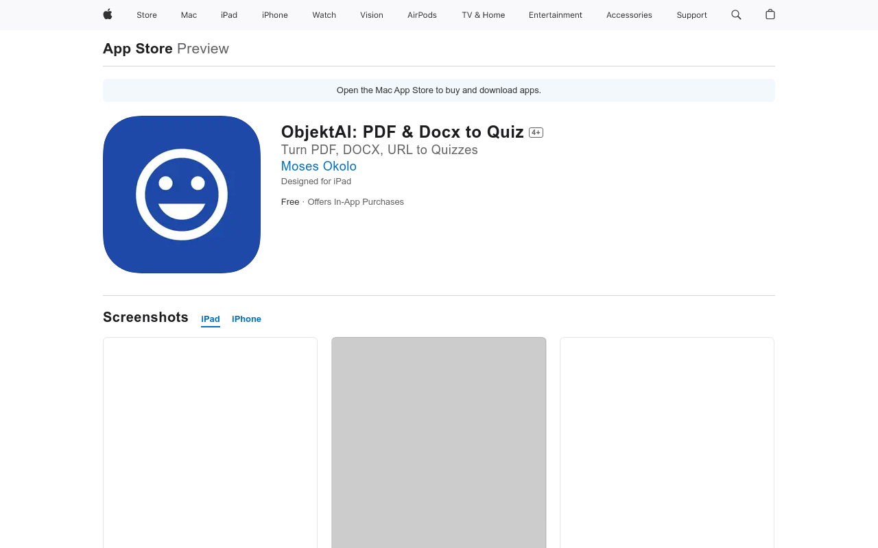 ObjektAI: PDF to Quiz Maker
