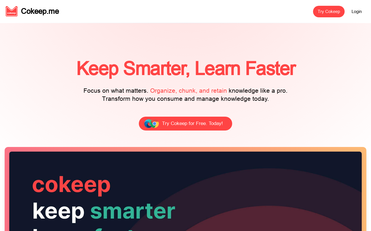 Cokeep