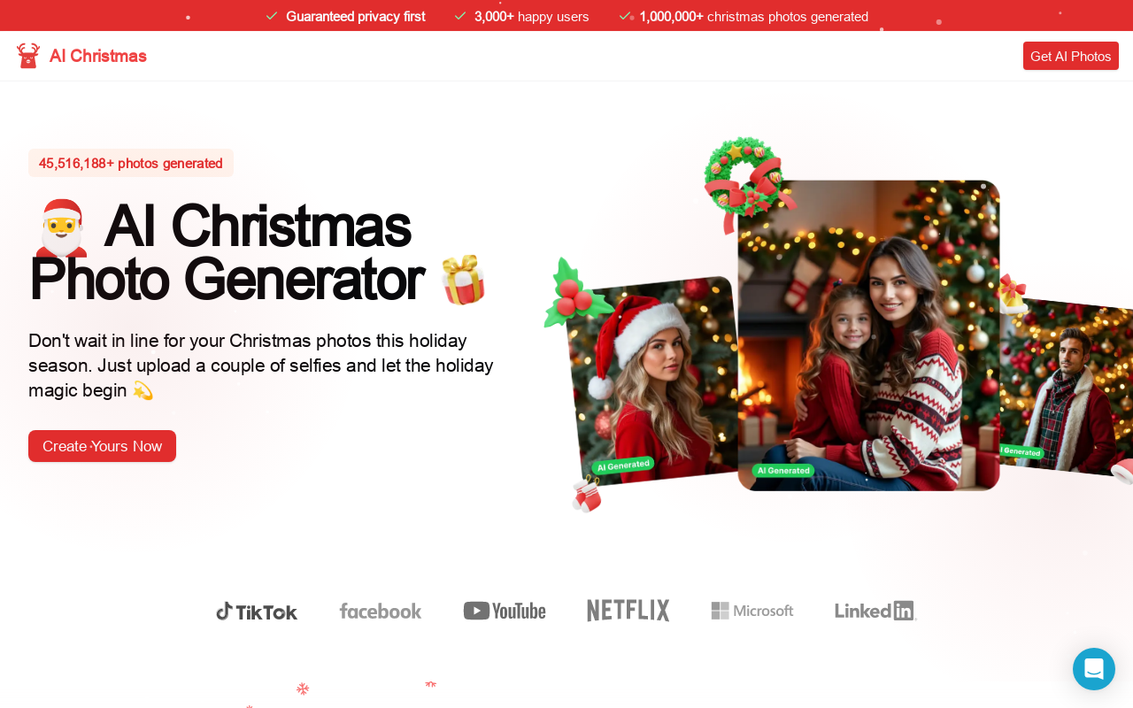 AI Christmas Photo