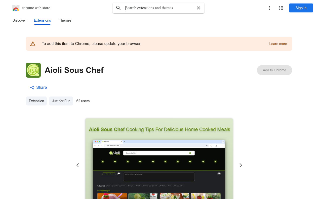 Aioli: Your AI Sous Chef