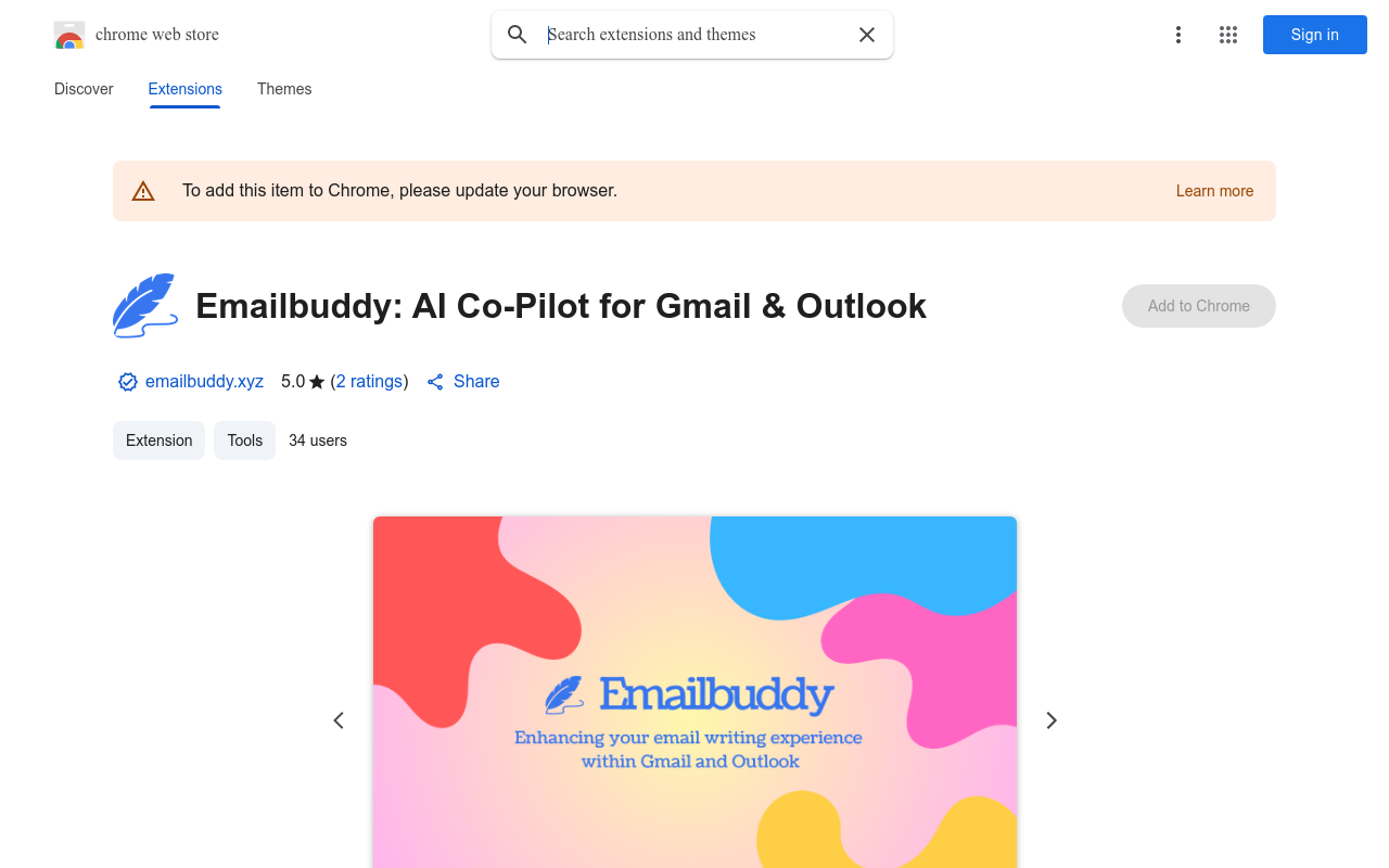 Emailbuddy: AI Co-Pilot for Gmail & Outlook