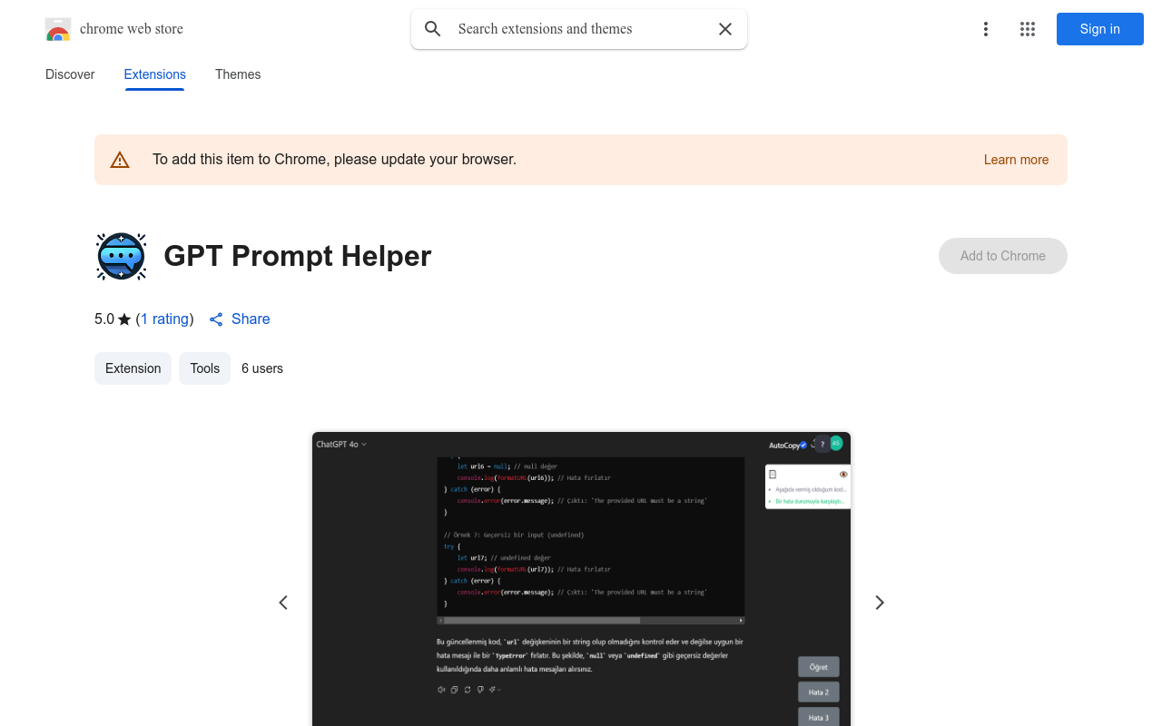 GPT Prompt Helper