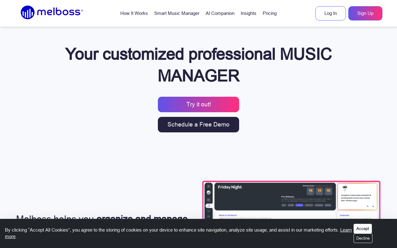 Melboss Smart Music Manager