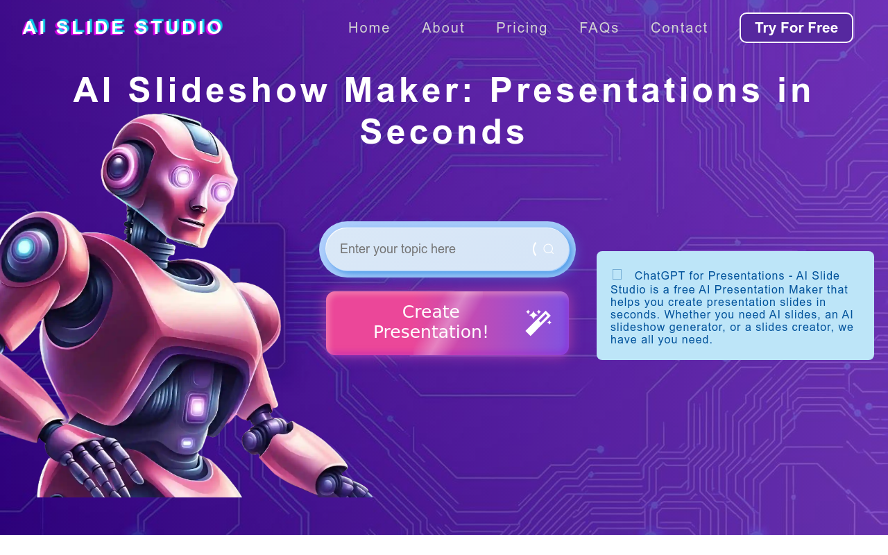 AI Slide Studio