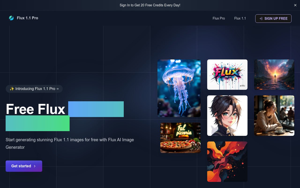 Flux Pro - Free Flux AI Image Generator