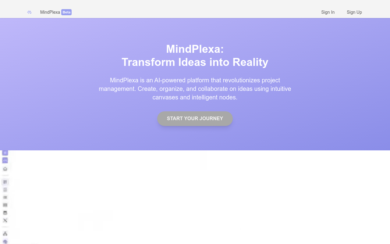 MindPlexa: Visual Workspace with AI Help