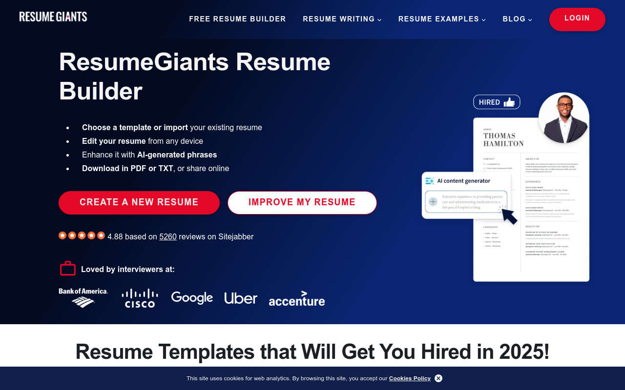ResumeGiants