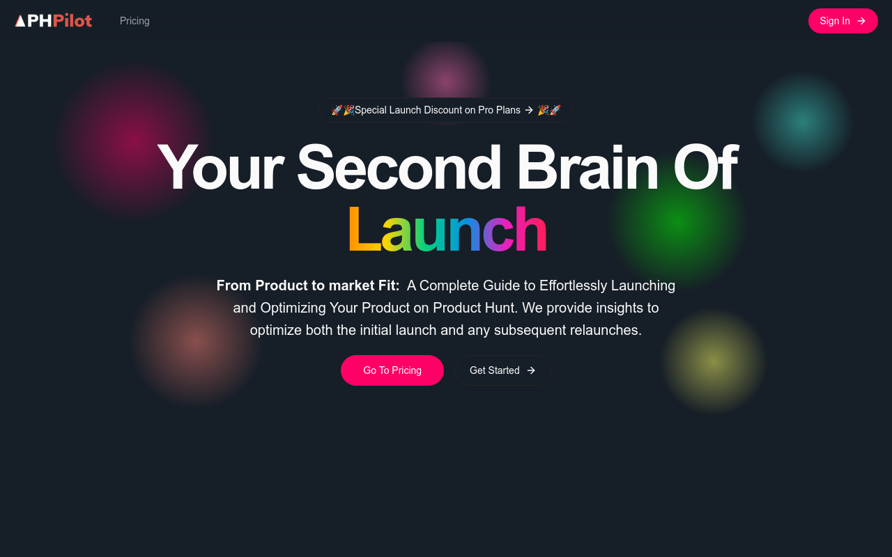 Product hunt Pilot