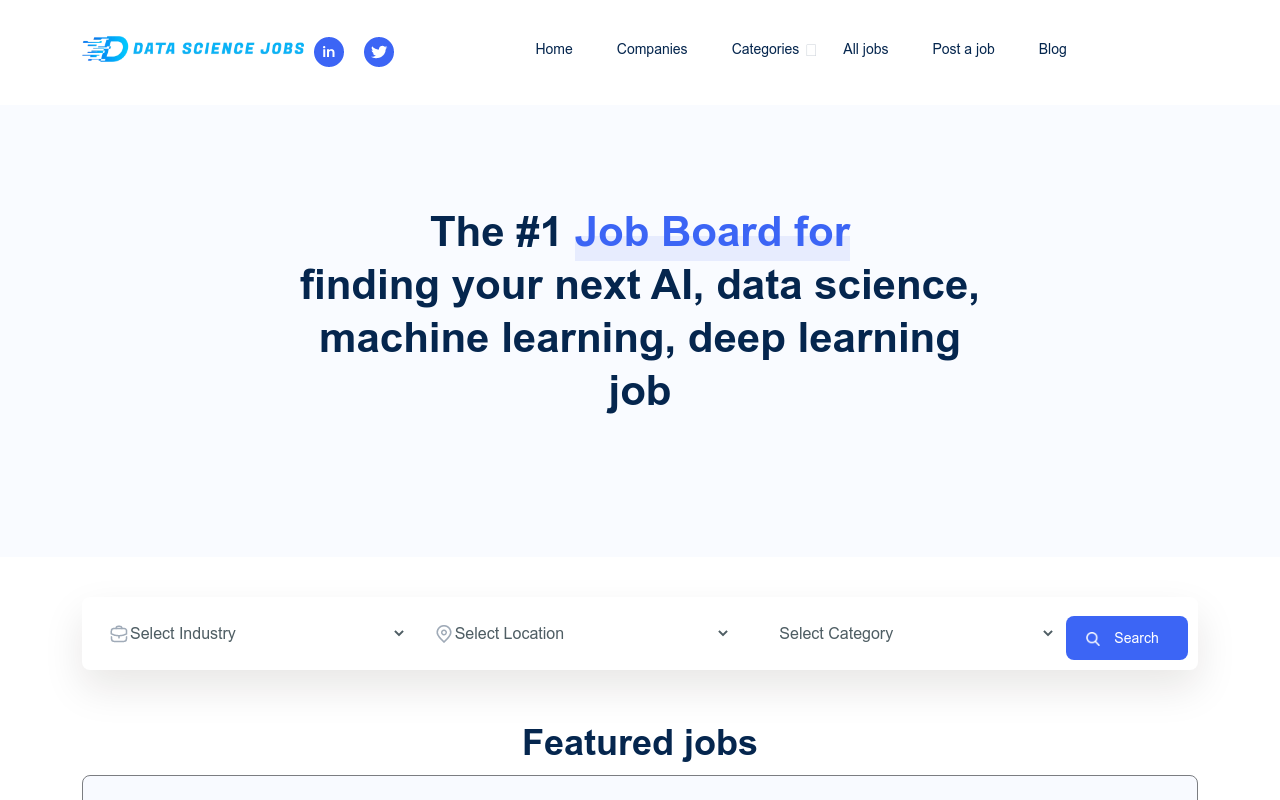 Data Science Jobs