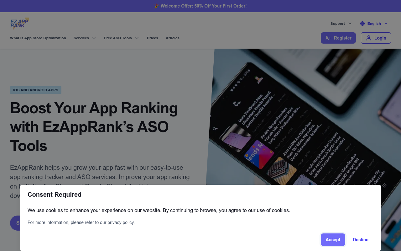EzAppRank