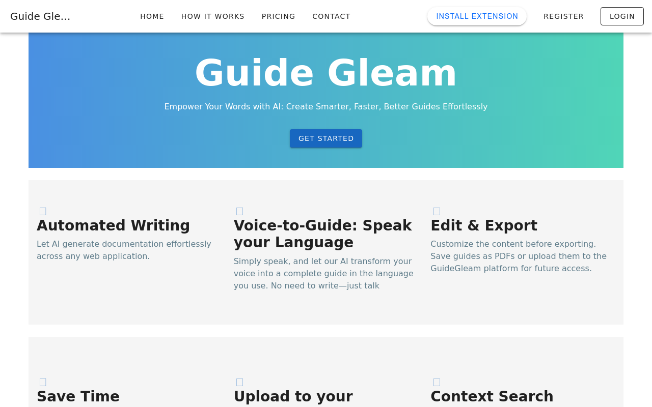 Guide Gleam