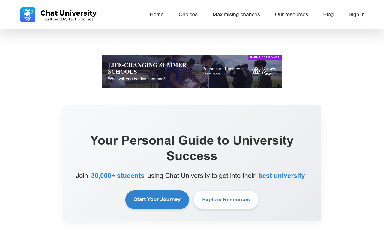 Chat University v1