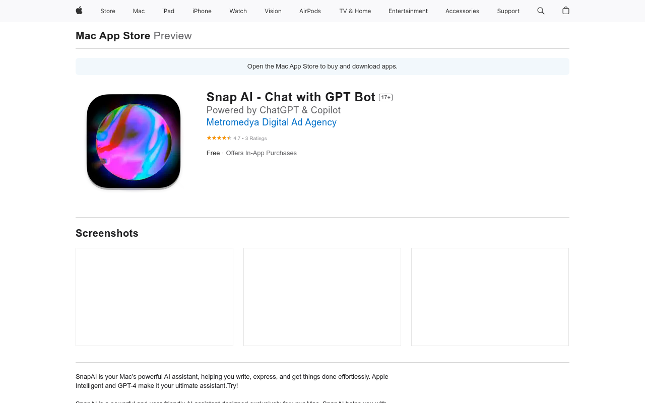 Snap AI