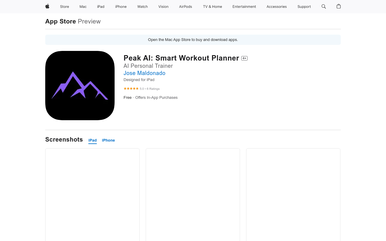 Peak AI: Your Intelligent Gym Partner