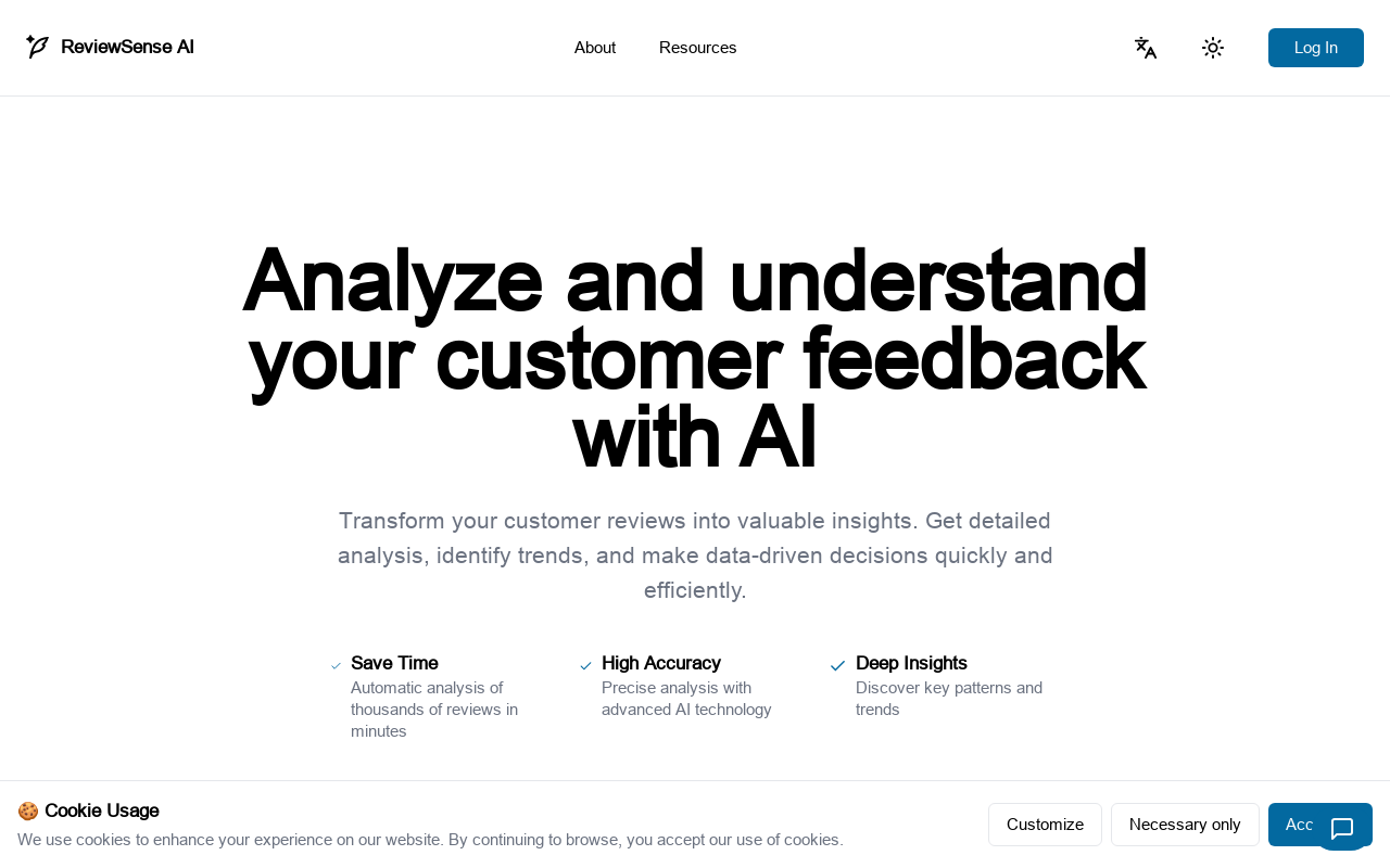 ReviewSense AI
