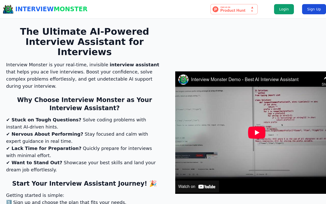 InterviewMonster