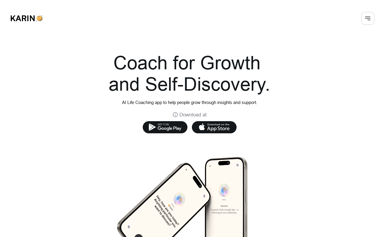 Karin AI: LIfe & Wellness Coach