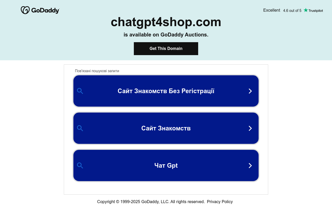 ChatGPT for Shop