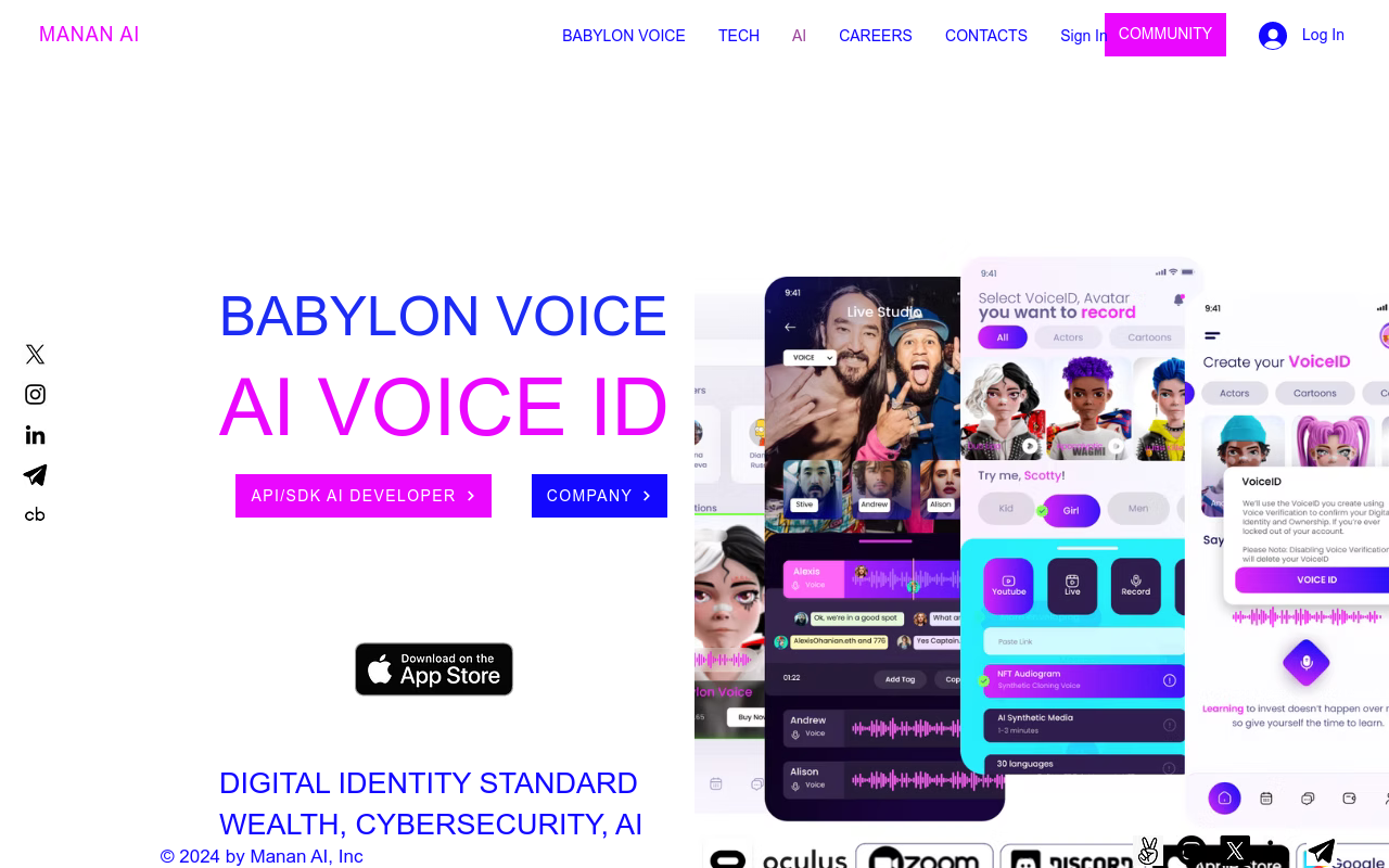 Babylon Voice - AI Voice GPT and VoiceID