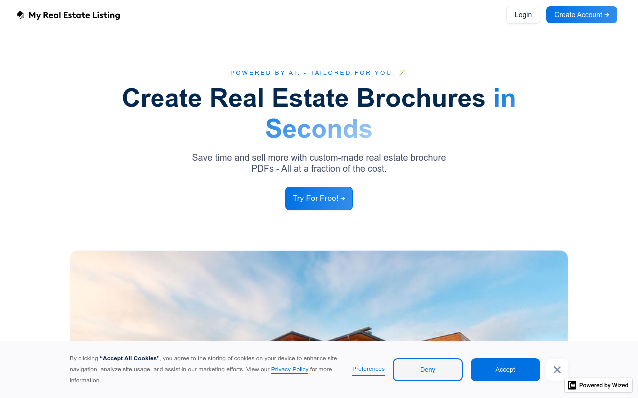 My Real Estate Listing - AI