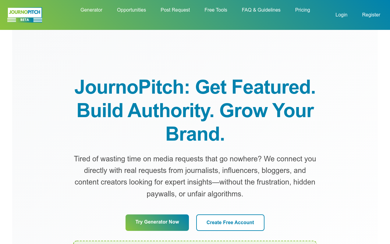 JournoPitch