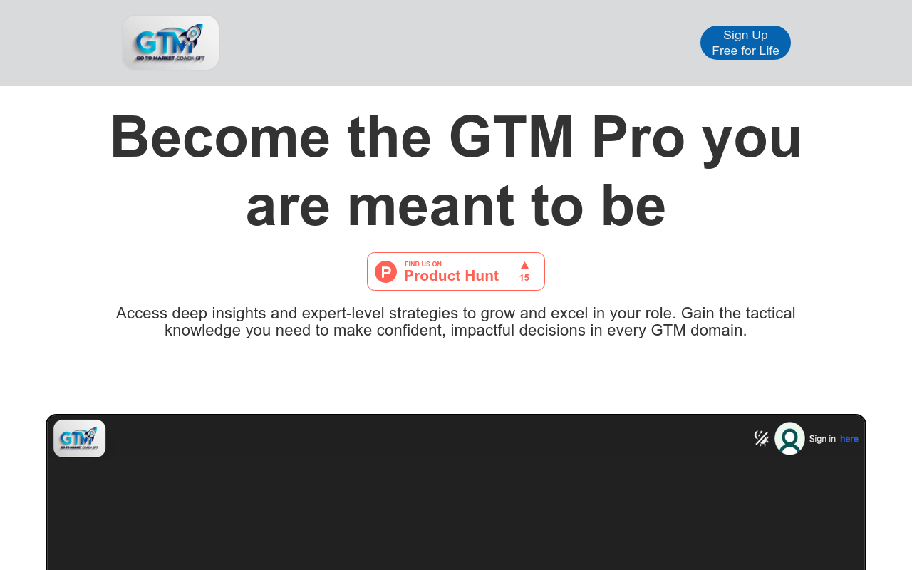 GTM Coach GPT
