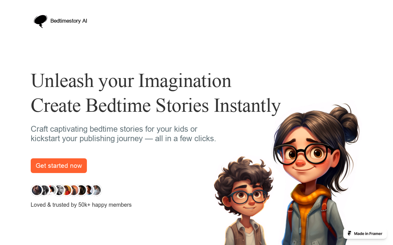 BedtimeStory AI