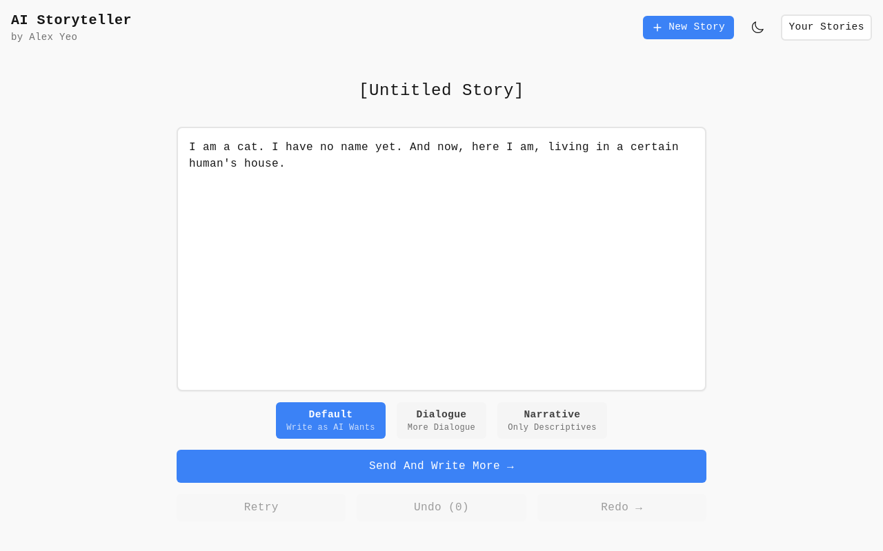 AI Storyteller