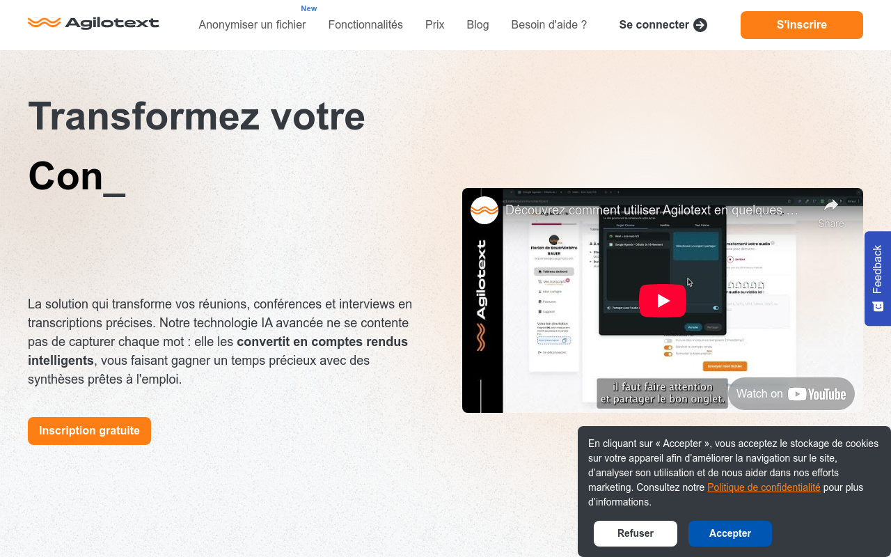 Agilotext