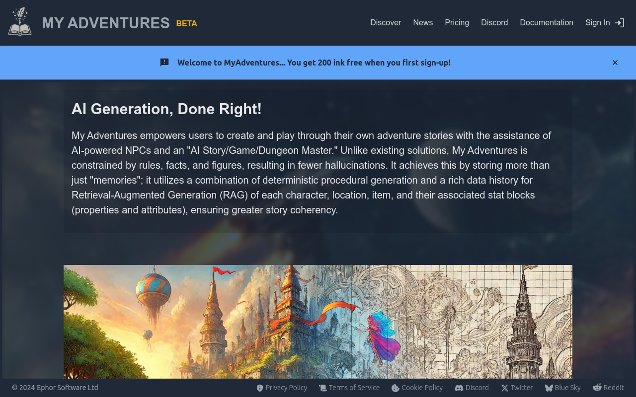My Adventures AI
