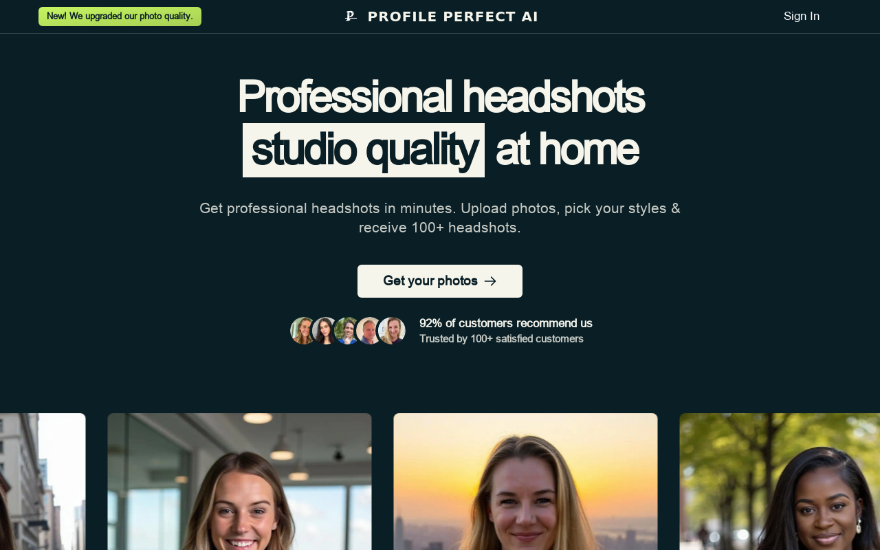 Profile Perfect AI