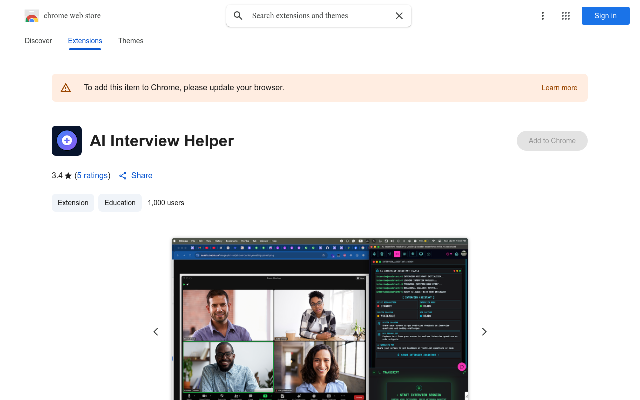 AI Interview Helper