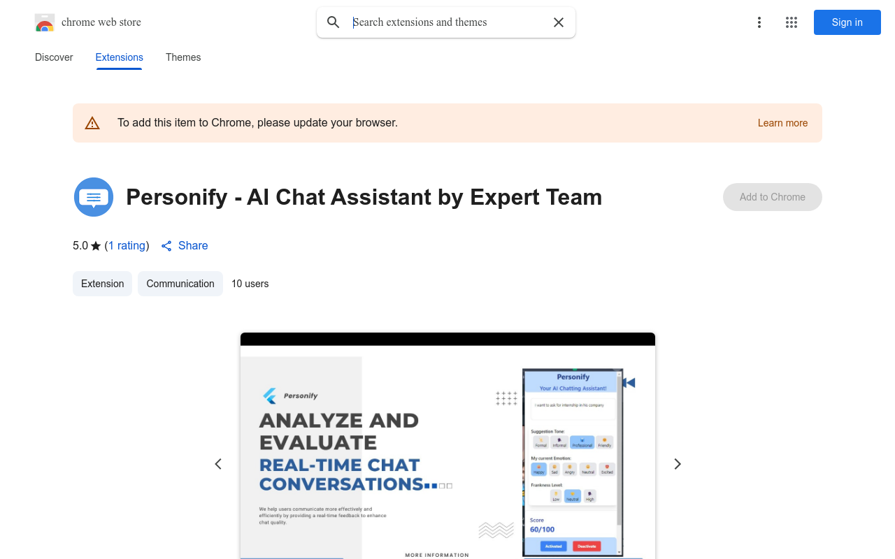 Personify - AI Chat Assistant by Expert Team