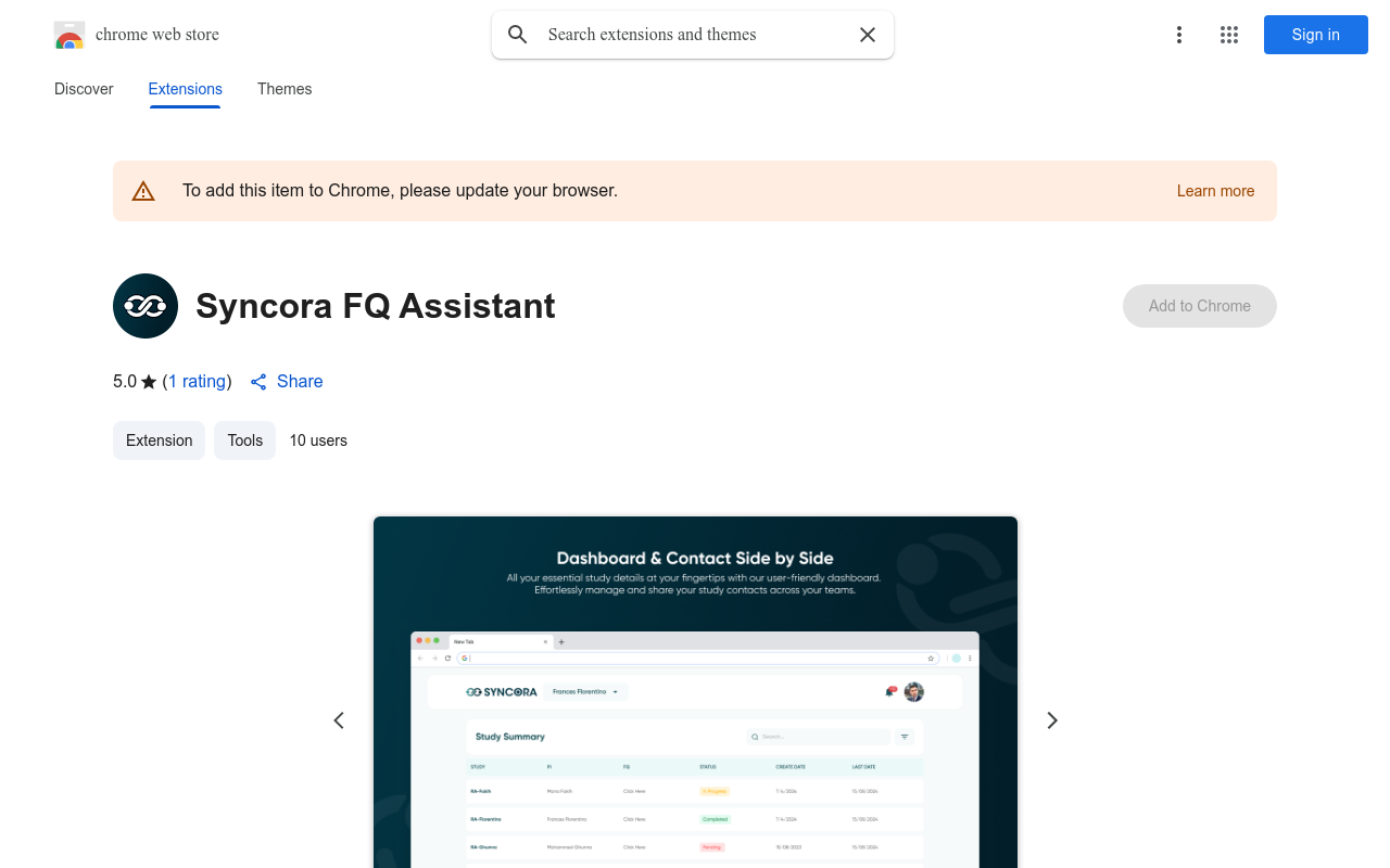 Syncora FQ Assistant