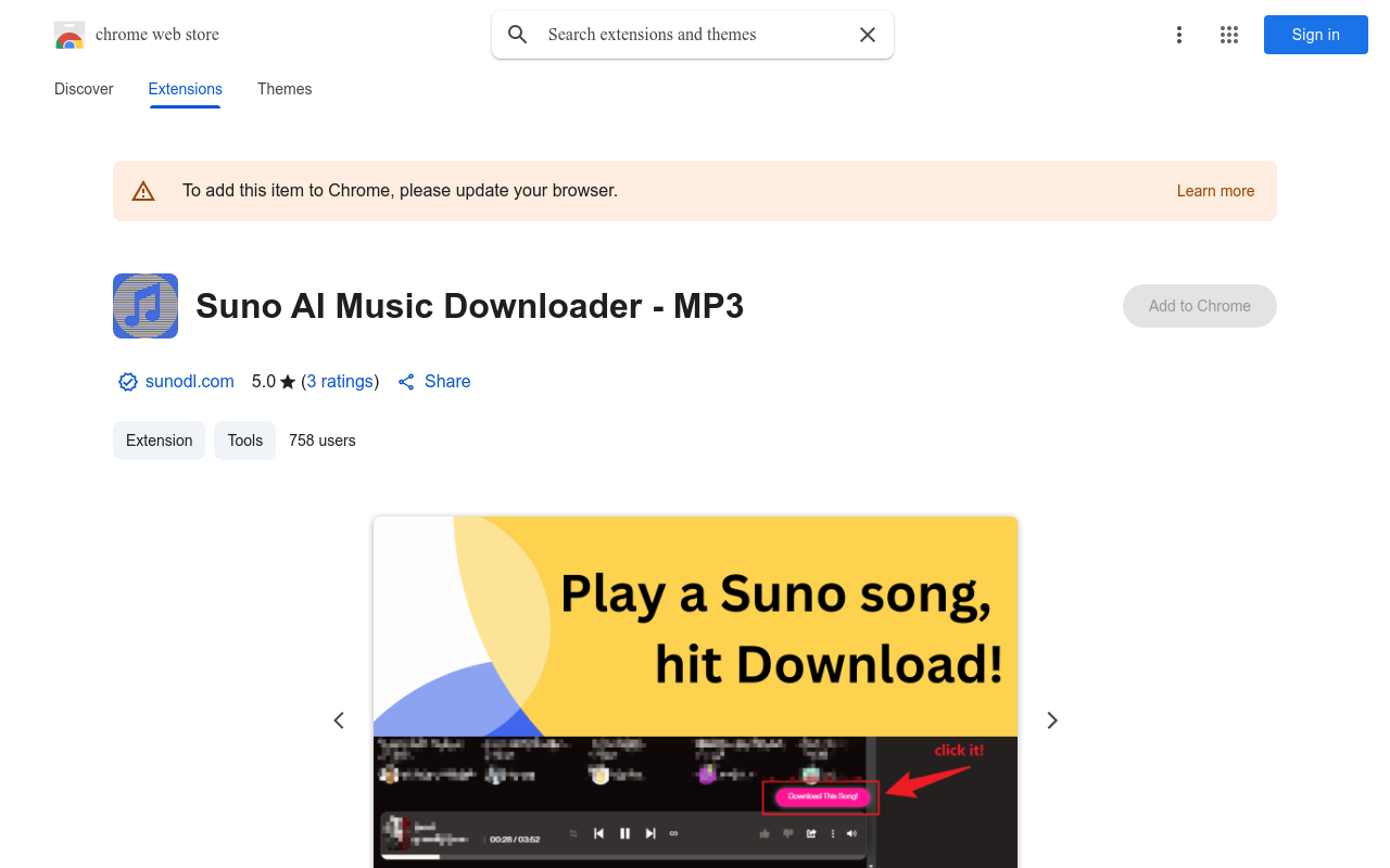 Suno AI Music Downloader - MP3