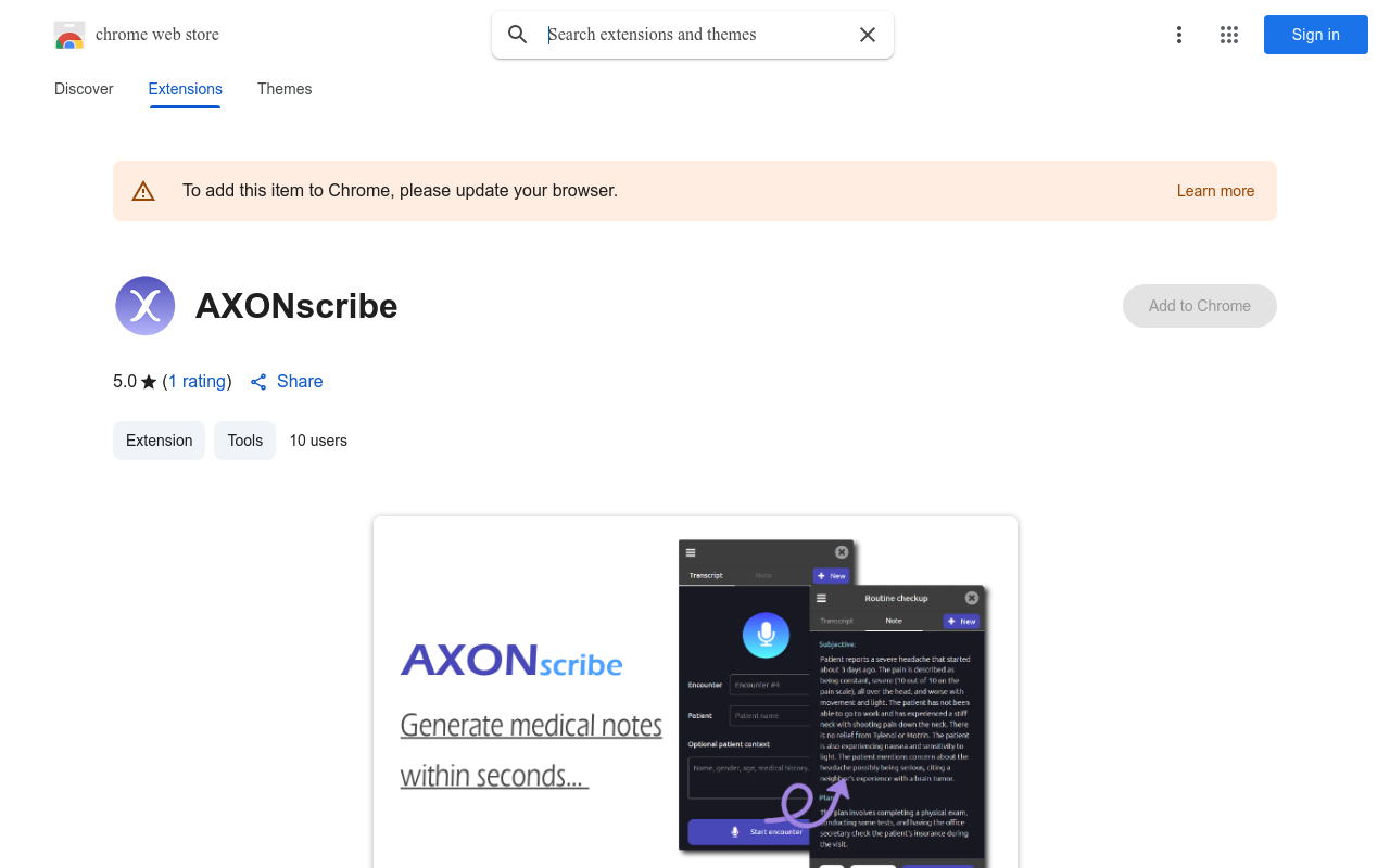 AXONscribe