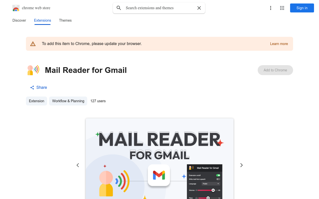 Mail Reader for Gmail