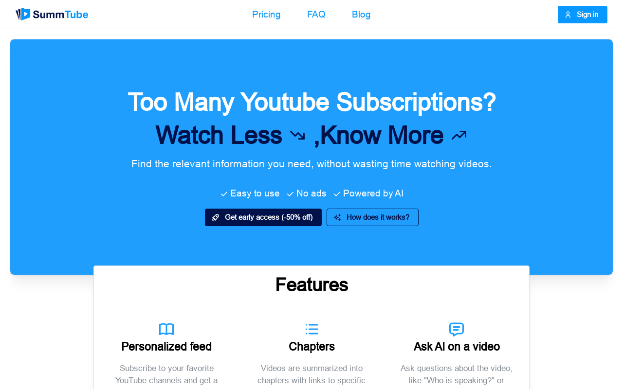 SummTube