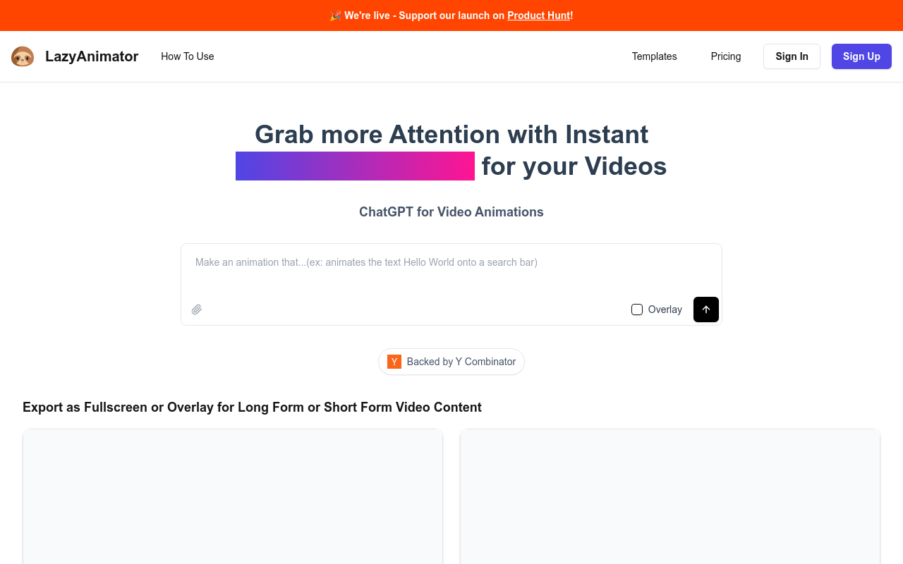 LazyAnimator