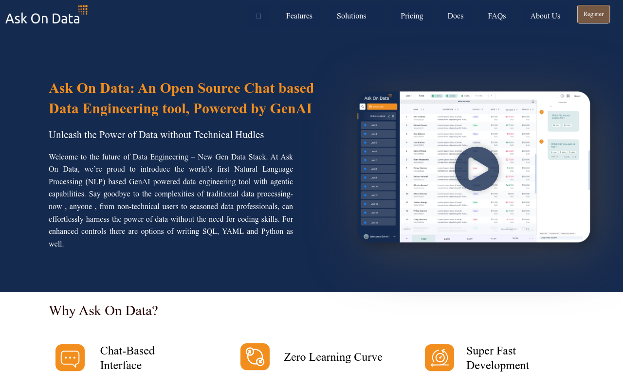 Ask On Data