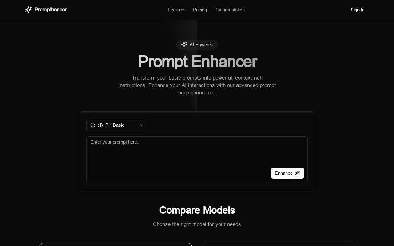 Prompthancer