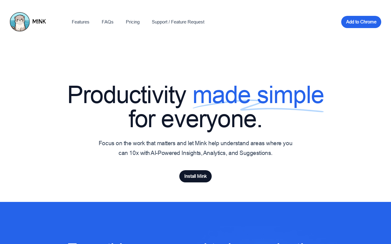 Mink: Browser Co-Pilot